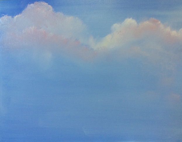 Sky by Jane in Blues and pinks